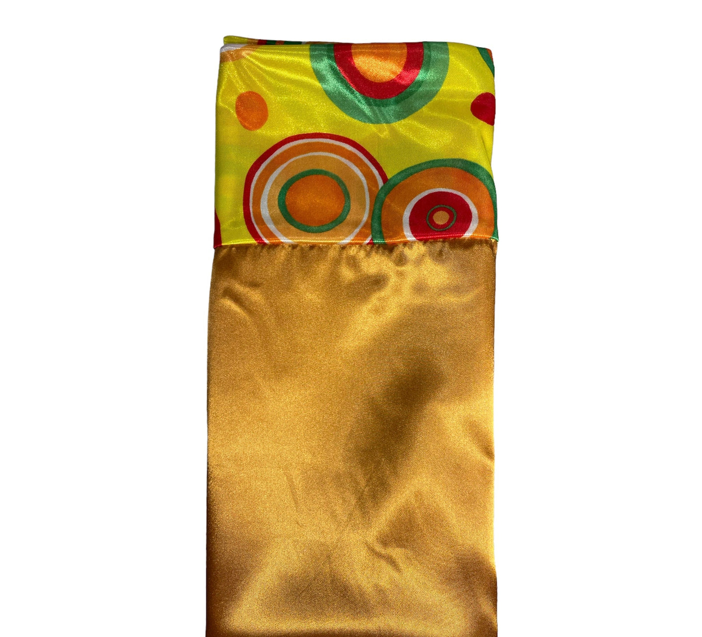 Matalic Orange Satin Pillowcase