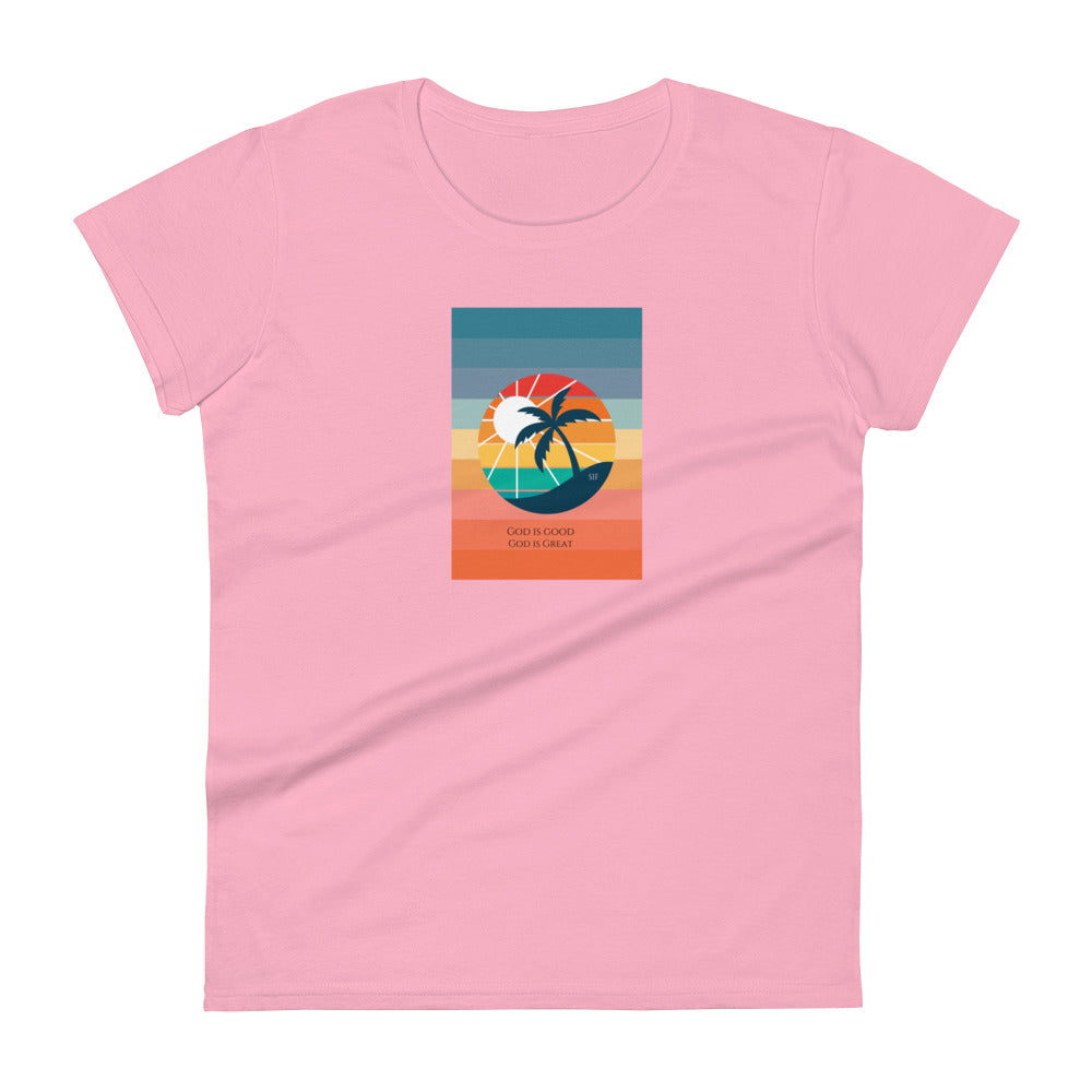 God is Good God is Great Women's short sleeve t-shirt