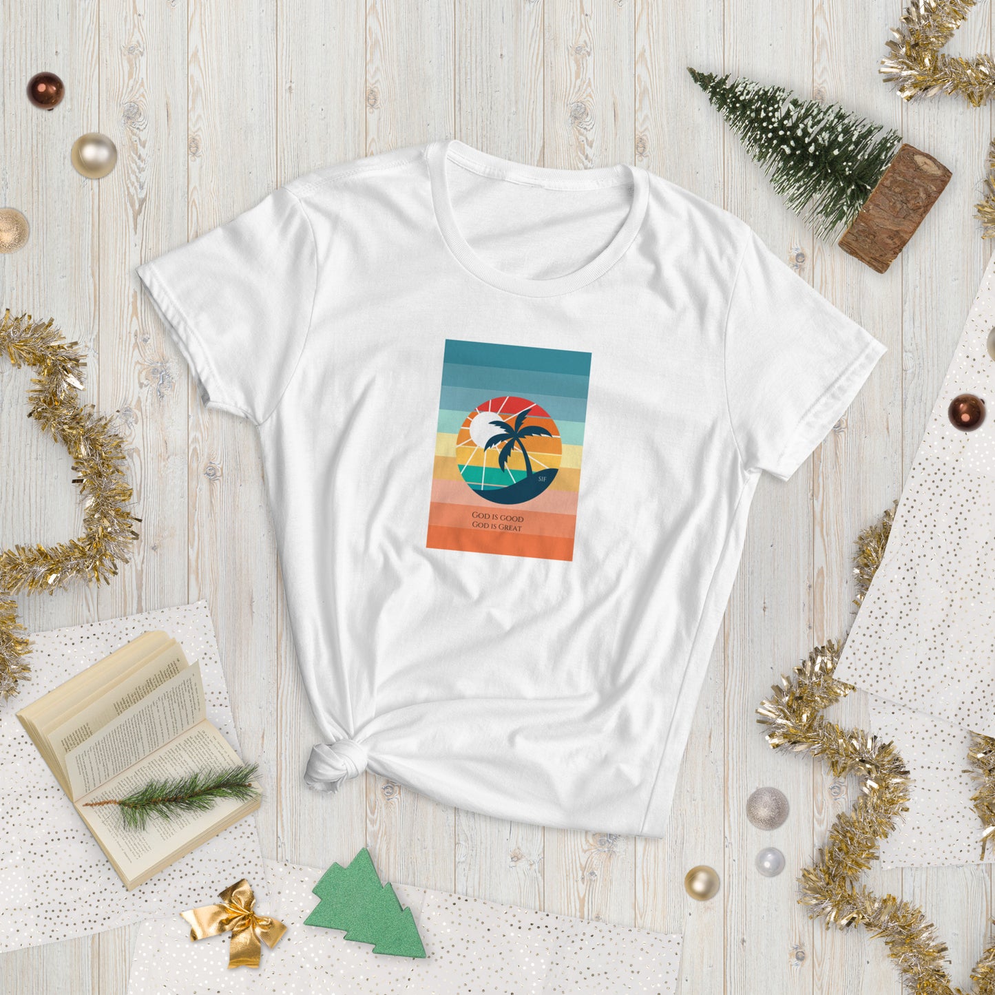 God is Good God is Great Women's short sleeve t-shirt