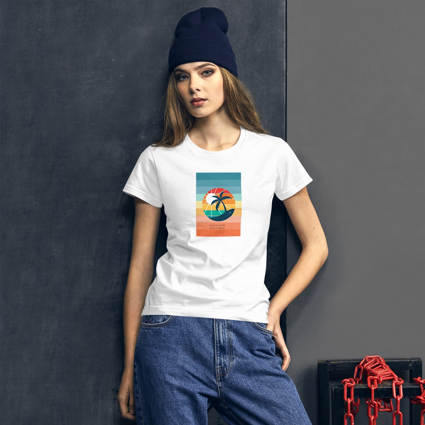 God is Good God is Great Women's short sleeve t-shirt