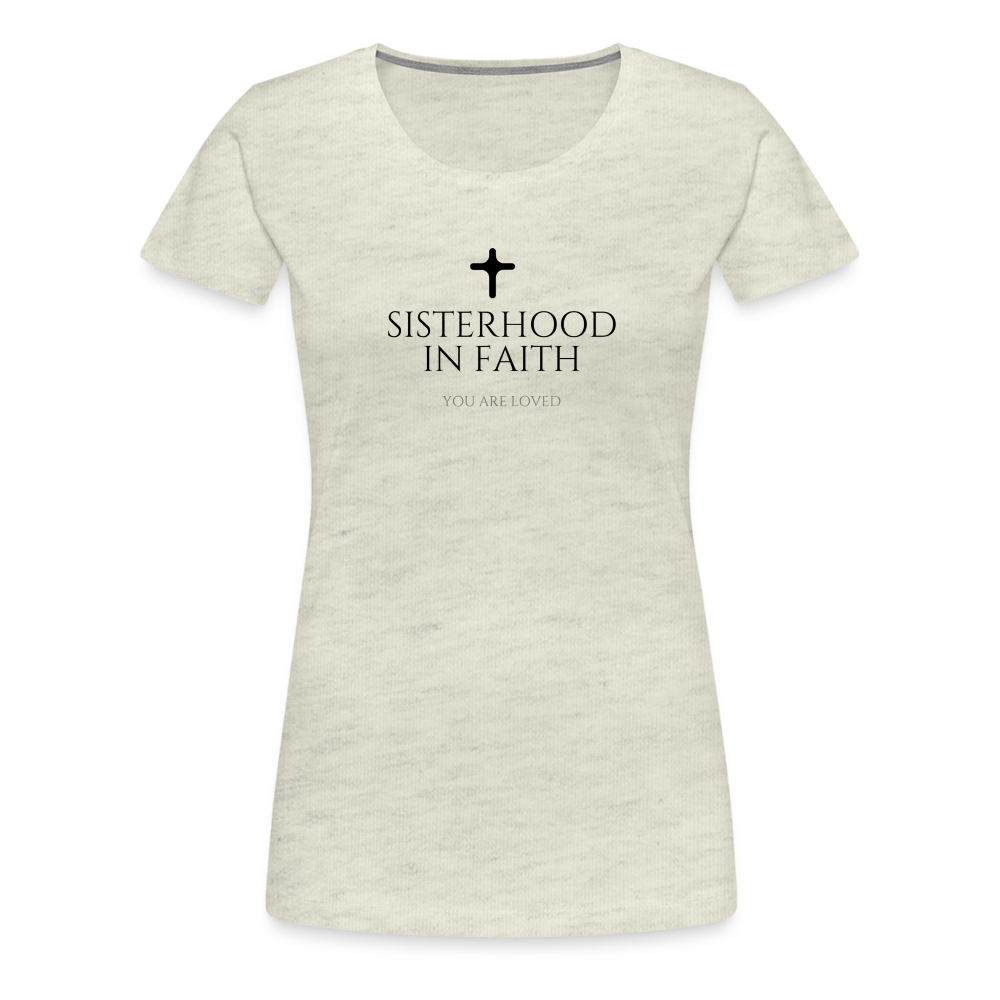 SIF Women’s Premium T-Shirt - heather oatmeal