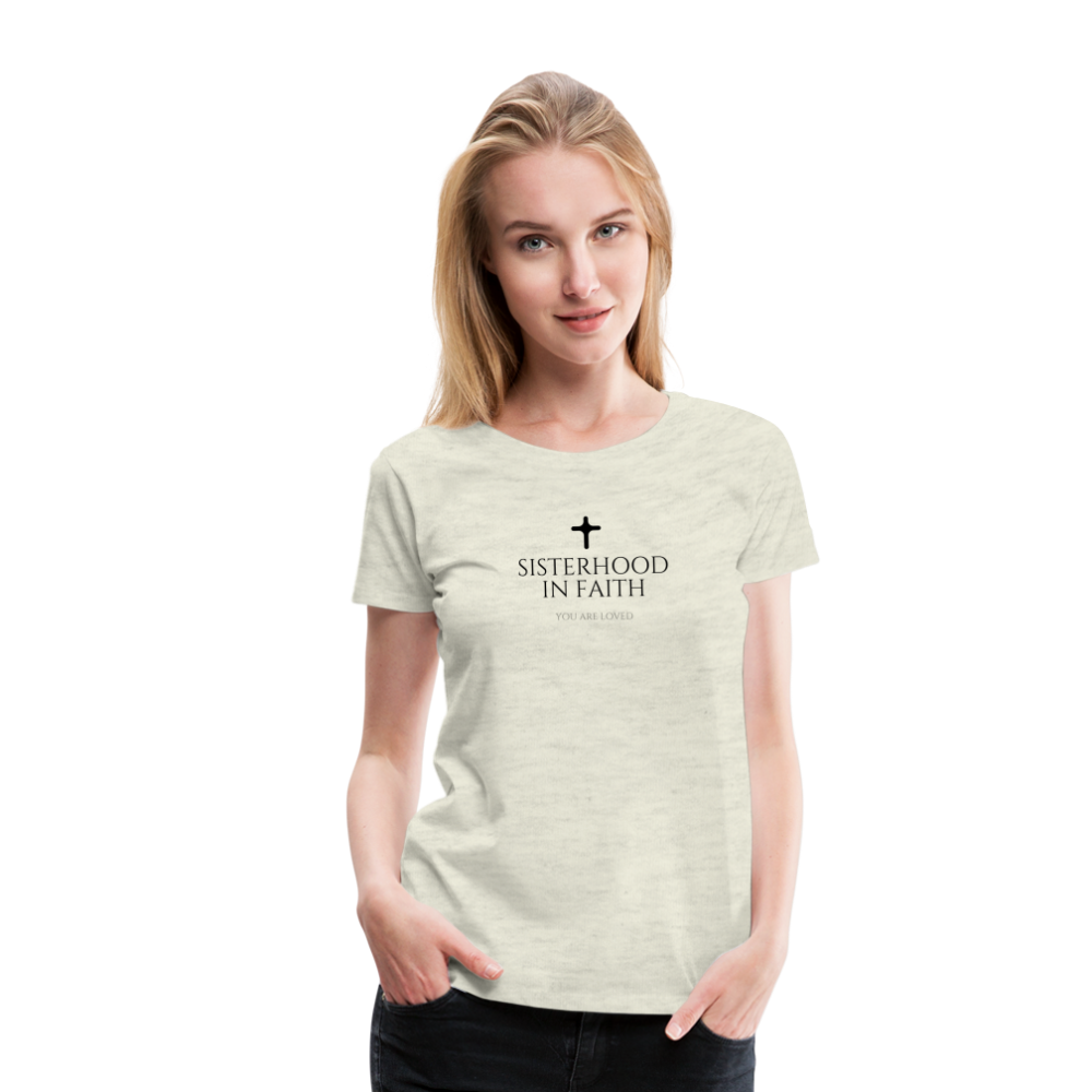 SIF Women’s Premium T-Shirt - heather oatmeal