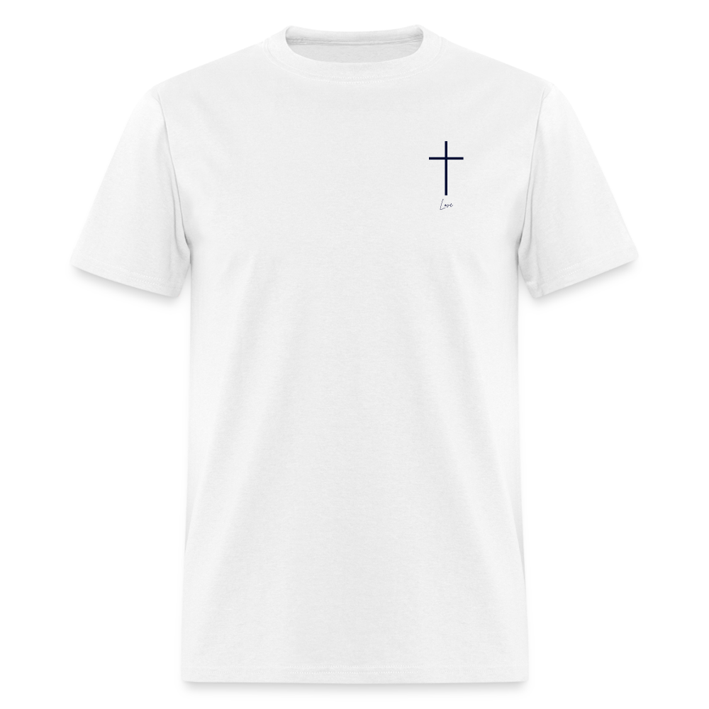 Unisex Classic Cross T-Shirt - white