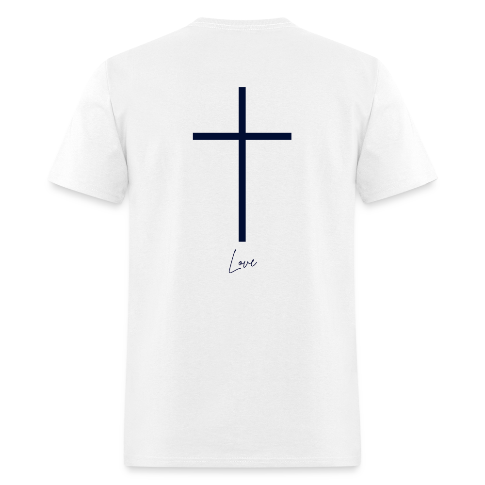 Unisex Classic Cross T-Shirt - white