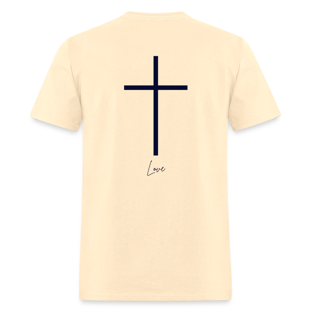 Unisex Classic Cross T-Shirt - natural