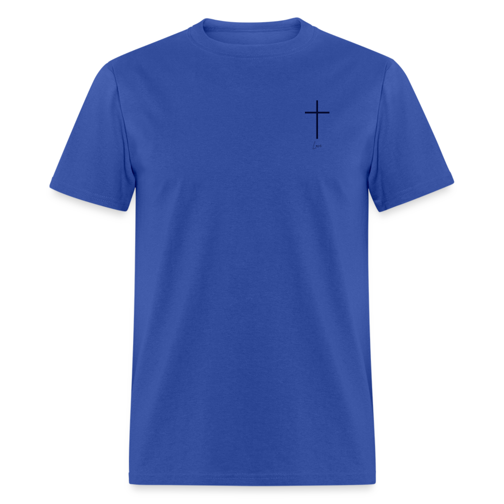 Unisex Classic Cross T-Shirt - royal blue