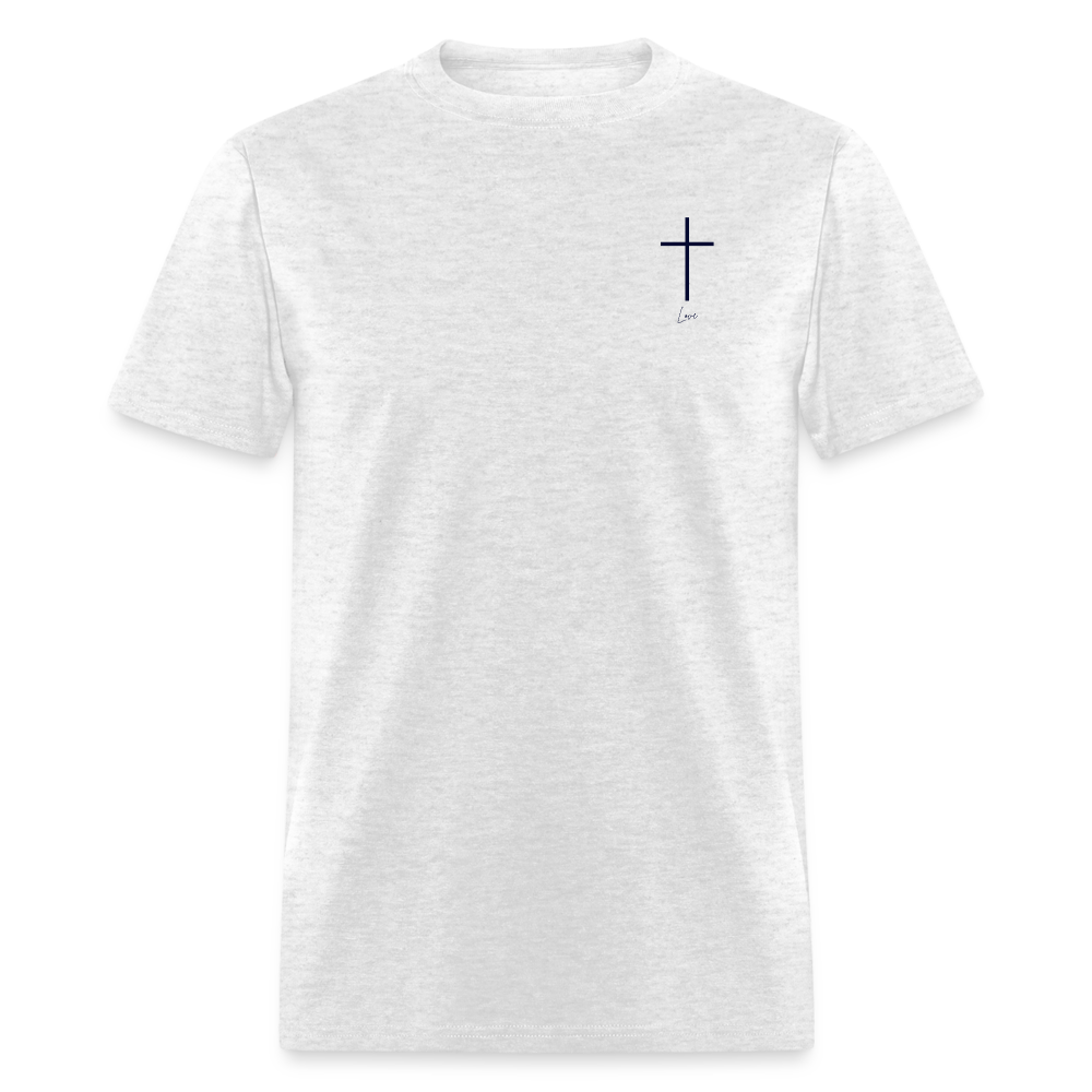 Unisex Classic Cross T-Shirt - light heather gray