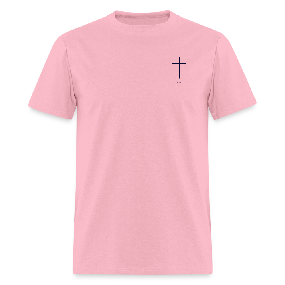 Unisex Classic Cross T-Shirt - pink