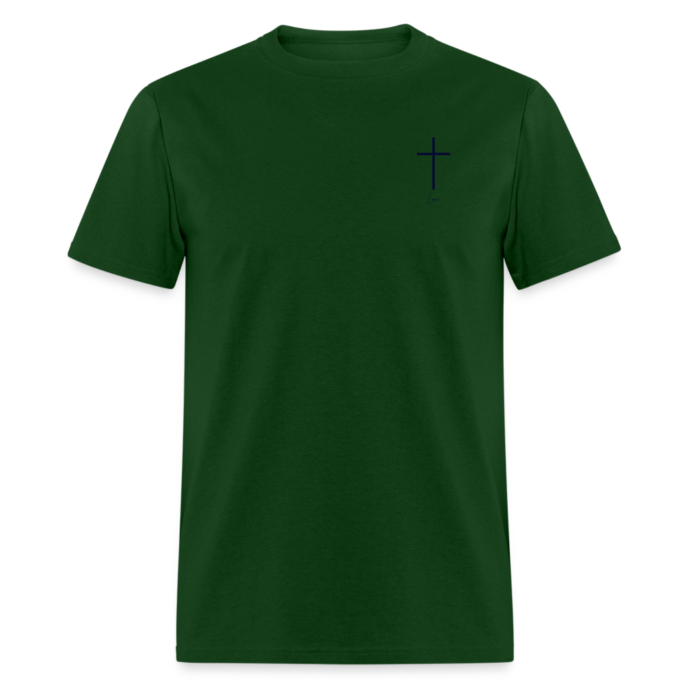 Unisex Classic Cross T-Shirt - forest green