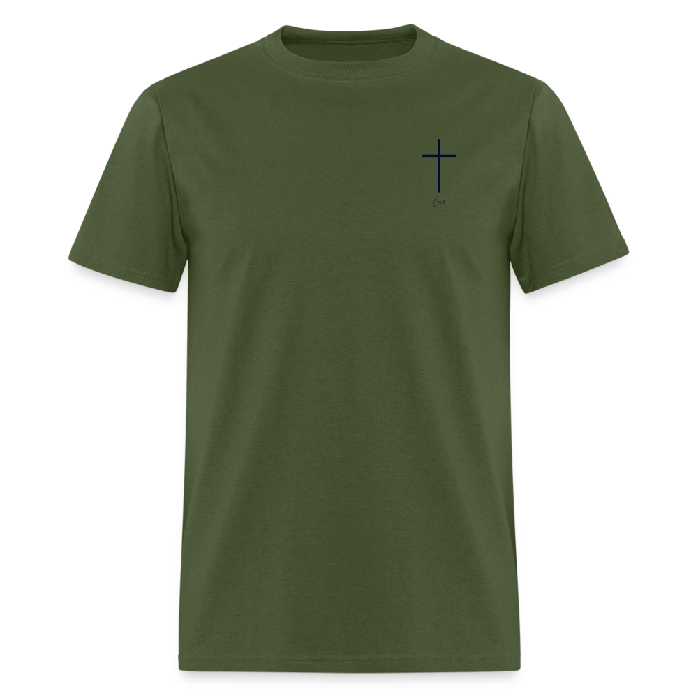 Unisex Classic Cross T-Shirt - military green