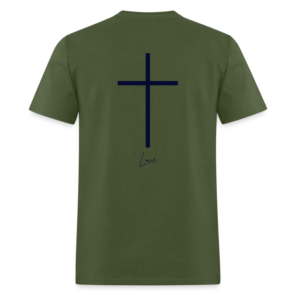 Unisex Classic Cross T-Shirt - military green