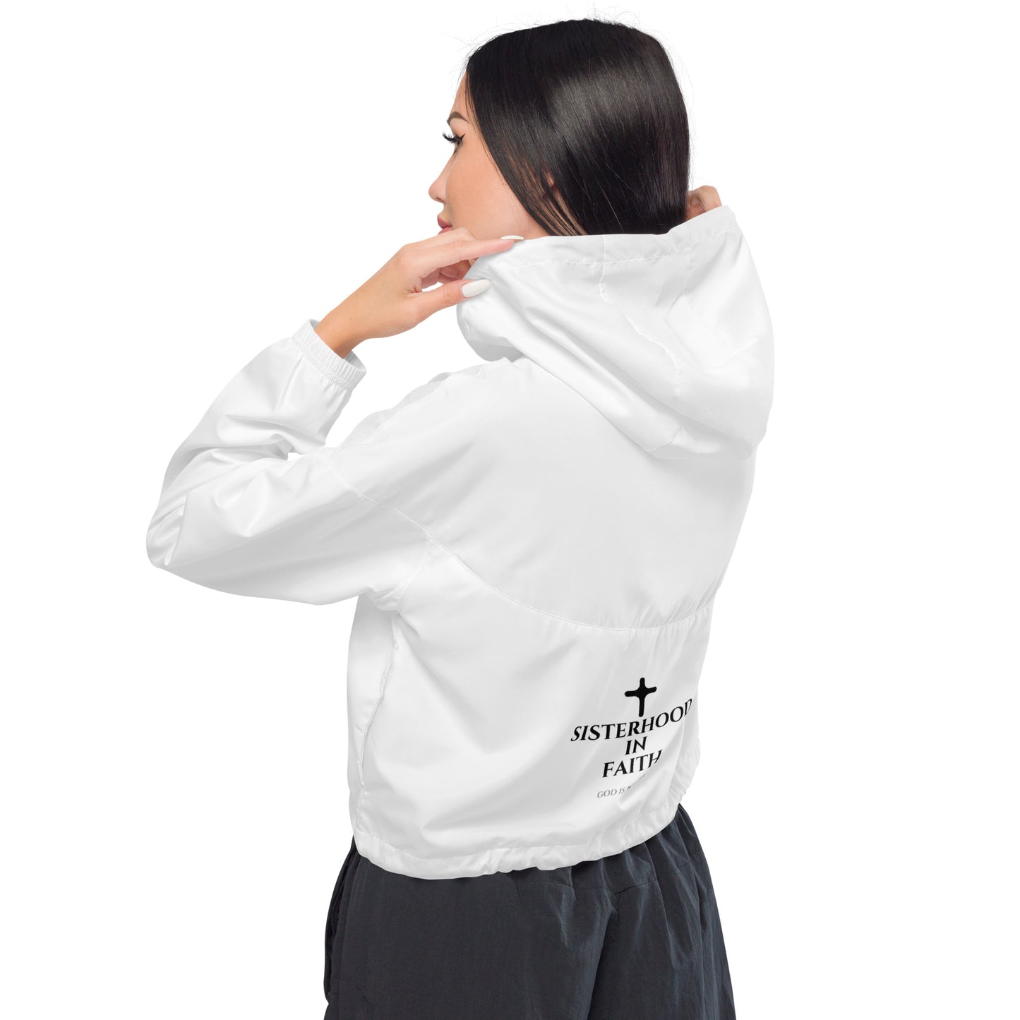 SIF Women’s cropped windbreaker